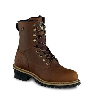 Irish Setter Mesabi Waterproof Leather Safety Toe Puncture Resistant Logger Boot